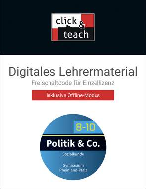 Politik & Co. – Rheinland-Pfalz – neu / Politik & Co. RLP click & teach Box – neu von Als,  Susanne, Fringes,  Christian, Hillenbrand,  Philippe, Mueller,  Markus, Sauer,  Michael, Schreier,  Torsten