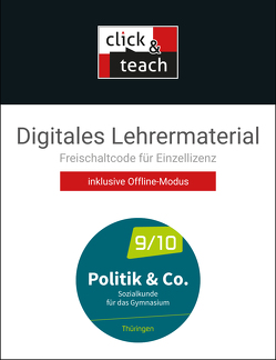 Politik & Co. – Thüringen – neu / Politik & Co. TH click & teach Box – neu von Kalpakidis,  Dimitrios, Kübler,  Gerfried, Labusch,  Alexandra, Lindner,  Nora, Müller,  Erik, Ott,  Silvia, Podes,  Stephan, Rehm,  Tina, Reiter-Mayer,  Petra, Riedel,  Hartwig, Schenk,  Toralf, Tischner,  Christian