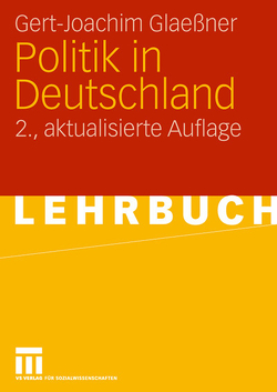 Politik in Deutschland von Glaessner,  Gert-Joachim