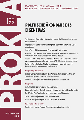 Politische Ökonomie des Eigentums von Prokla 199