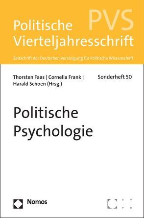 Politische Psychologie von Faas,  Thorsten, Frank,  Cornelia, Schoen,  Harald