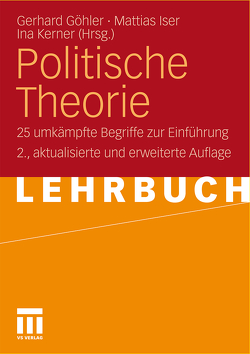 Politische Theorie von Göhler,  Gerhard, Iser,  Mattias, Kerner,  Ina