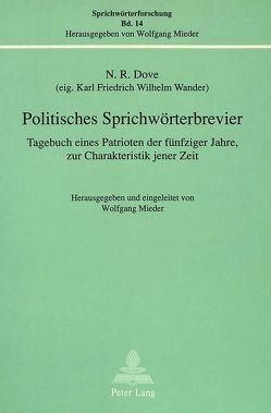 Politisches Sprichwörterbrevier von Mieder,  Wolfgang