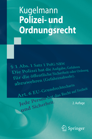 Polizei- und Ordnungsrecht von Kugelmann,  Dieter