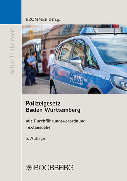 Polizeigesetz Baden-Württemberg von Brommer,  Philippe-Alexandre