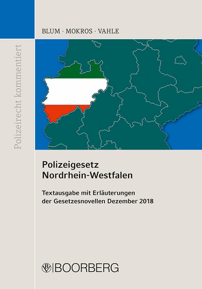 Polizeigesetz Nordrhein-Westfalen von Blum,  Barbara, Mokros,  Reinhard, Vahle,  Jürgen