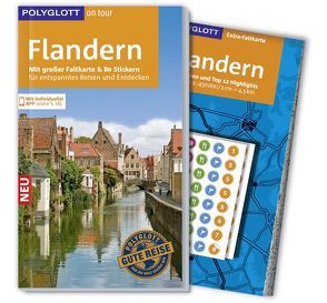 POLYGLOTT on tour Reiseführer Flandern von Kirchner,  Beate, Nöldeke,  Renate