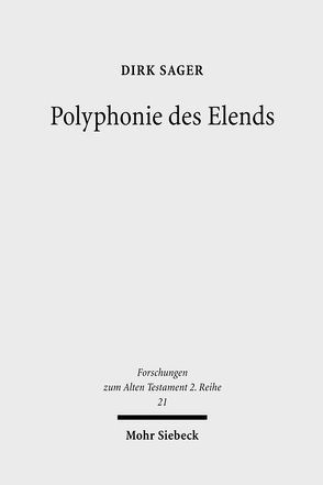 Polyphonie des Elends von Sager,  Dirk