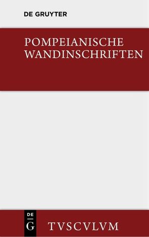 Pompeianische Wandinschriften von Geist,  Hieronymus, Krenkel,  Werner