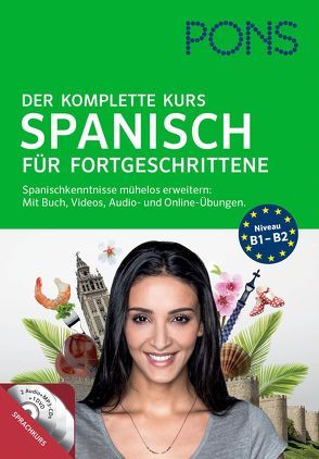 PONS Der komplette Sprachkurs Spanisch für Fortgeschrittene