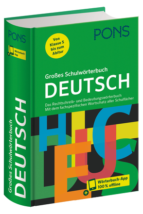 PONS Großes Schulwörterbuch Deutsch