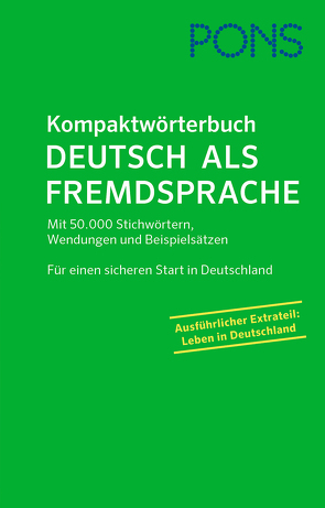 PONS Kompaktwörterbuch Deutsch als Fremdsprache