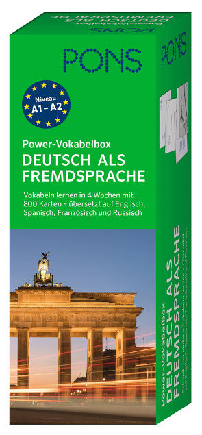 PONS Power-Vokabelbox Deutsch als Fremdsprache