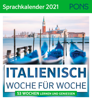 PONS Sprachkalender 2021 ITALIENISCH Woche für Woche