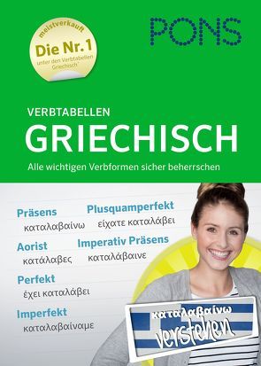 PONS Verbtabellen Griechisch von PONS GmbH