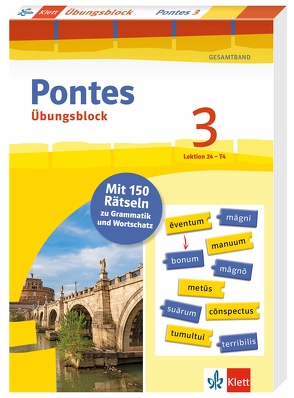 Pontes 3 Gesamtband (ab 2020) – Übungsblock zum Schulbuch, 3. Lernjahr