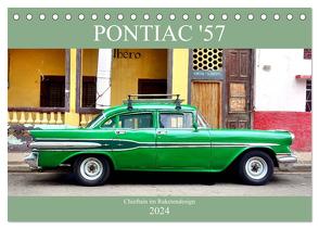 Pontiac ’57 – Chieftain im Raketendesign (Tischkalender 2024 DIN A5 quer), CALVENDO Monatskalender von von Loewis of Menar,  Henning