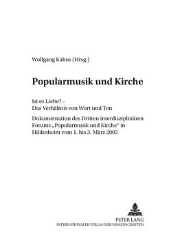 Popularmusik und Kirche von Kabus,  Wolfgang