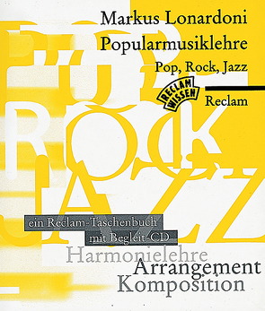 Popularmusiklehre. Pop, Rock, Jazz von Lonardoni,  Markus