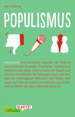 Carlsen Klartext: Populismus von Ludwig,  Jan