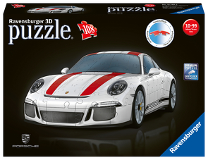 Ravensburger 3D Puzzle Porsche 911R 12528 – Das berühmte Fahrzeug als 3D Puzzle Auto