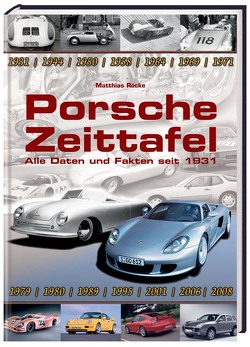 Porsche Zeittafel von Mathias Röcke, Röcke,  Mathias