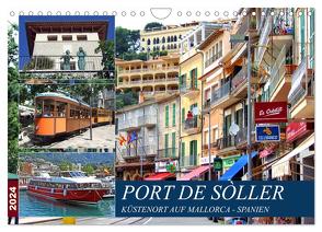 Port de Sóller – Küstenort auf Mallorca (Wandkalender 2024 DIN A4 quer), CALVENDO Monatskalender von Felix,  Holger