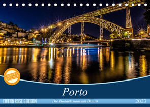 Porto – Die Handelsstadt am Douro (Tischkalender 2023 DIN A5 quer) von Schikore,  Martina