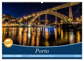 Porto – Die Handelsstadt am Douro (Wandkalender 2024 DIN A2 quer), CALVENDO Monatskalender von Schikore,  Martina