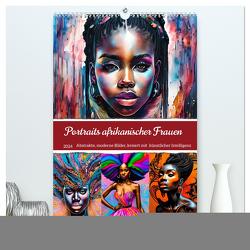 Portraits afrikanischer Frauen (hochwertiger Premium Wandkalender 2024 DIN A2 hoch), Kunstdruck in Hochglanz von Di Chito,  Ursula