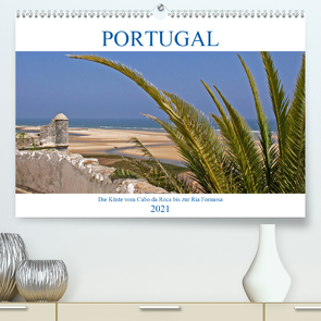 Portugal – Die Küste vom Cabo da Roca zur Ria Formosa (Premium, hochwertiger DIN A2 Wandkalender 2021, Kunstdruck in Hochglanz) von Braunleder,  Gisela