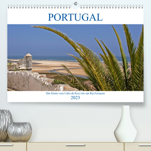 Portugal – Die Küste vom Cabo da Roca zur Ria Formosa (Premium, hochwertiger DIN A2 Wandkalender 2023, Kunstdruck in Hochglanz) von Braunleder,  Gisela