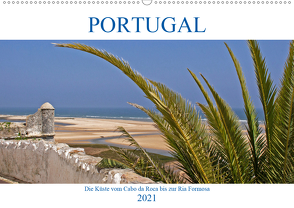 Portugal – Die Küste vom Cabo da Roca zur Ria Formosa (Wandkalender 2021 DIN A2 quer) von Braunleder,  Gisela