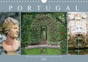 Portugal – Historische Quintas und Gärten (Wandkalender 2021 DIN A4 quer) von Meyer,  Dieter