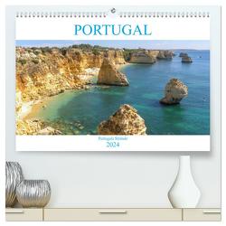 Portugal – Strände in Portugal (hochwertiger Premium Wandkalender 2024 DIN A2 quer), Kunstdruck in Hochglanz von pixs:sell,  pixs:sell