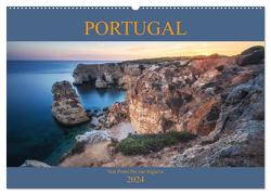 Portugal – Von Porto bis zur Algarve (Wandkalender 2024 DIN A2 quer), CALVENDO Monatskalender von Claude Castor I 030mm-photography,  Jean