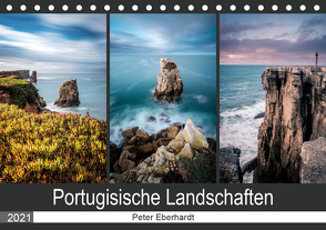 Portugisische Landschaften (Tischkalender 2021 DIN A5 quer) von Eberhardt,  Peter