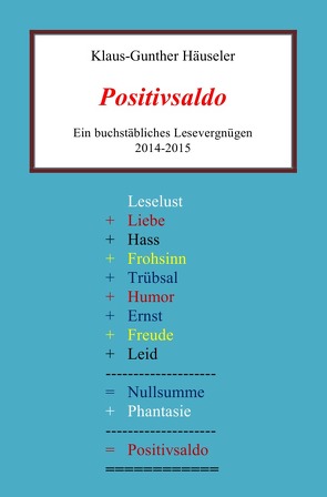 Positivsaldo von Häuseler,  Klaus-Gunther