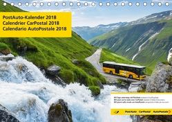 PostAuto 2018 (Tischkalender 2018 DIN A5 quer) von AG,  Calendaria