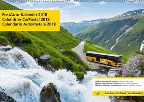 PostAuto 2018 (Wandkalender 2018 DIN A2 quer) von AG,  Calendaria