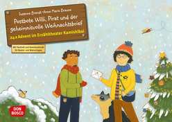 Postbote Willi, Pirat und der geheimnisvolle Weihnachtsbrief. Adventskalender. von Brandt,  Susanne, Braune,  Anne Marie