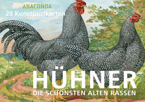 Postkartenbuch Hühner von Anaconda Verlag