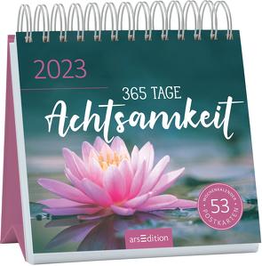 Postkartenkalender 365 Tage Achtsamkeit 2023