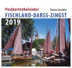 Postkartenkalender Fischland, Darß, Zingst von Grundner