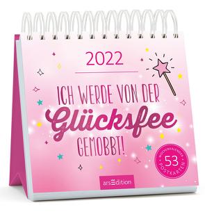 Postkartenkalender Ich werde von der Glücksfee gemobbt! 2022