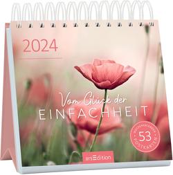 Postkartenkalender Vom Glück der Einfachheit 2024