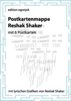 Postkartenmappe Reshak Shaker von Shaker,  Reshak