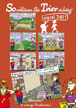 Postkartenset Trier – Wasndas? von Wlotzki,  Raphael