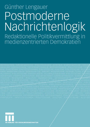 Postmoderne Nachrichtenlogik von Lengauer,  Günther