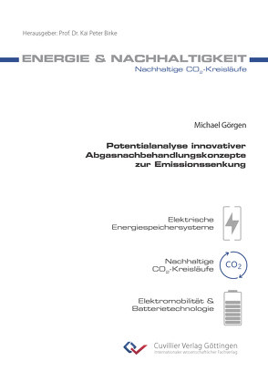 Potentialanalyse innovativer Abgasnachbehandlungskonzepte zur Emissionssenkung von Görgen,  Michael